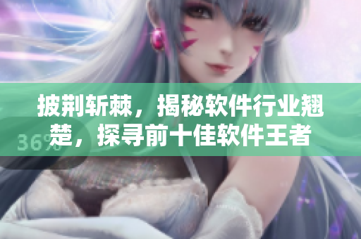 披荆斩棘，揭秘软件行业翘楚，探寻前十佳软件王者