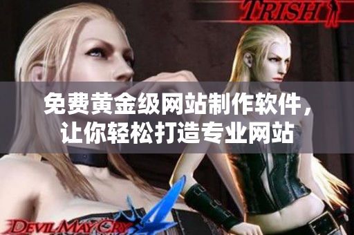 免费黄金级网站制作软件，让你轻松打造专业网站