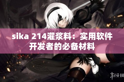 sika 214灌浆料：实用软件开发者的必备材料