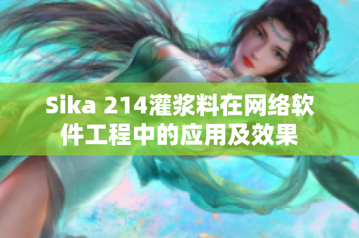 Sika 214灌浆料在网络软件工程中的应用及效果