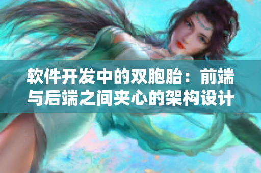 软件开发中的双胞胎：前端与后端之间夹心的架构设计