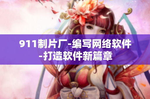911制片厂-编写网络软件-打造软件新篇章