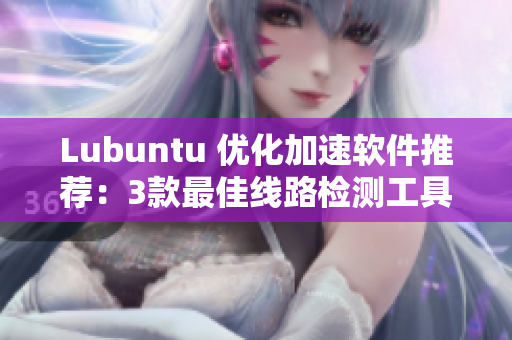 Lubuntu 优化加速软件推荐：3款最佳线路检测工具