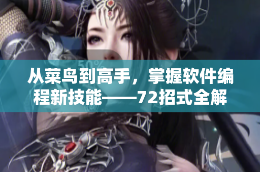 从菜鸟到高手，掌握软件编程新技能——72招式全解析