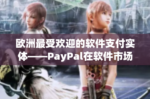 欧洲最受欢迎的软件支付实体——PayPal在软件市场上掀起新高潮