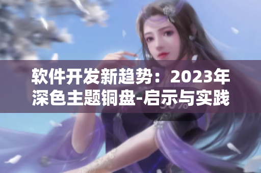 软件开发新趋势：2023年深色主题铜盘-启示与实践分享
