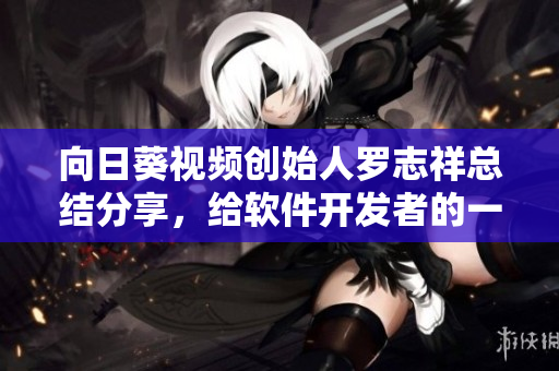 向日葵视频创始人罗志祥总结分享，给软件开发者的一些建议