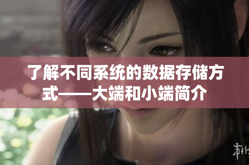 了解不同系统的数据存储方式——大端和小端简介