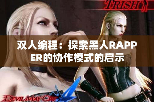 双人编程：探索黑人RAPPER的协作模式的启示