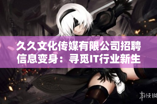 久久文化传媒有限公司招聘信息变身：寻觅IT行业新生力，共创软件创新未来