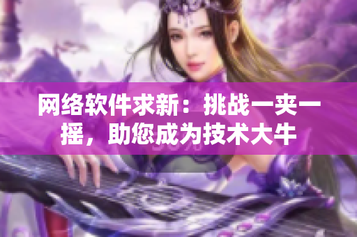 网络软件求新：挑战一夹一摇，助您成为技术大牛