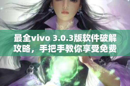 最全vivo 3.0.3版软件破解攻略，手把手教你享受免费使用！