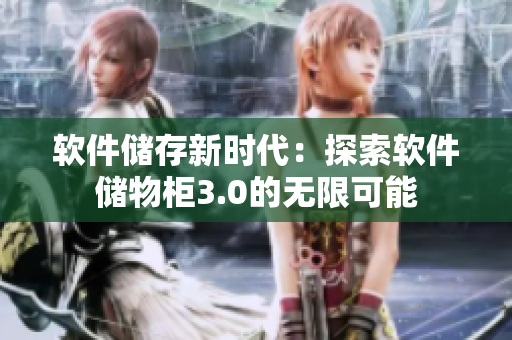 软件储存新时代：探索软件储物柜3.0的无限可能
