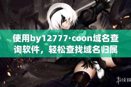 使用by12777·coon域名查询软件，轻松查找域名归属与状态