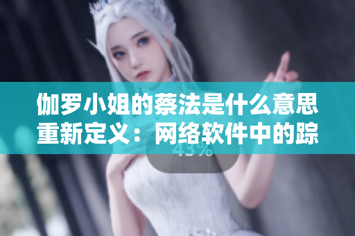 伽罗小姐的蔡法是什么意思重新定义：网络软件中的踪迹扫描技术详解