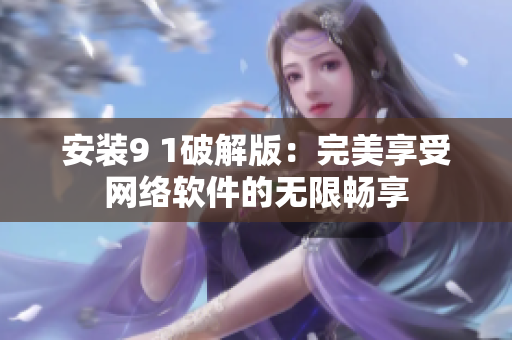 安装9 1破解版：完美享受网络软件的无限畅享