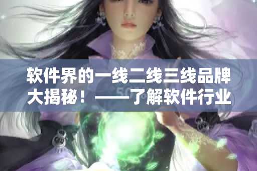 软件界的一线二线三线品牌大揭秘！——了解软件行业中品牌排名的秘密