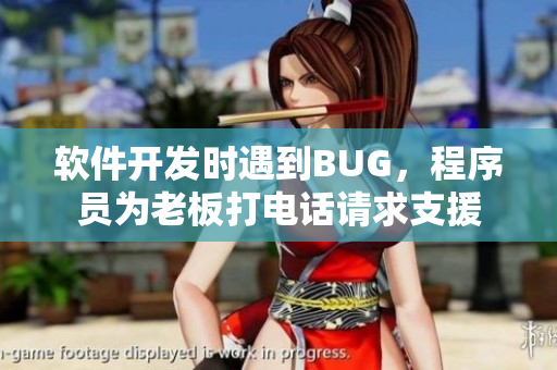 软件开发时遇到BUG，程序员为老板打电话请求支援