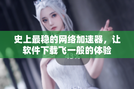 史上最稳的网络加速器，让软件下载飞一般的体验