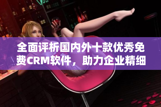 全面评析国内外十款优秀免费CRM软件，助力企业精细化客户管理