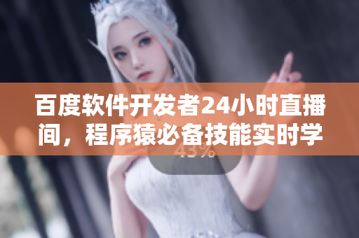 百度软件开发者24小时直播间，程序猿必备技能实时学习