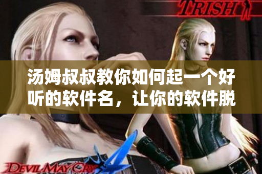 汤姆叔叔教你如何起一个好听的软件名，让你的软件脱颖而出！