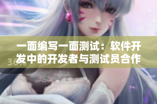 一面编写一面测试：软件开发中的开发者与测试员合作模式