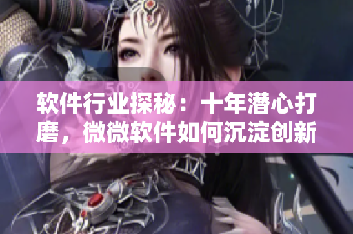 软件行业探秘：十年潜心打磨，微微软件如何沉淀创新？