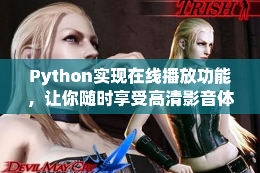 Python实现在线播放功能，让你随时享受高清影音体验