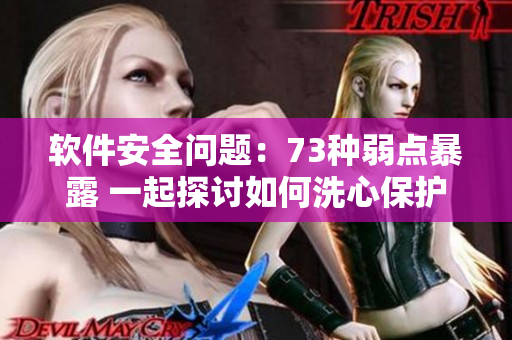 软件安全问题：73种弱点暴露 一起探讨如何洗心保护