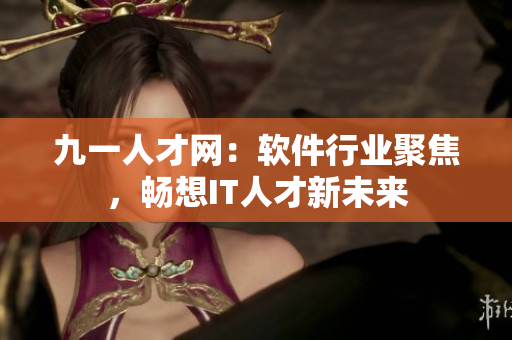 九一人才网：软件行业聚焦，畅想IT人才新未来