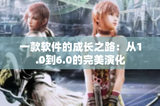 一款软件的成长之路：从1.0到6.0的完美演化