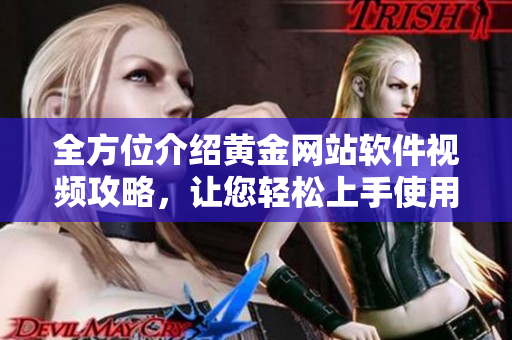 全方位介绍黄金网站软件视频攻略，让您轻松上手使用
