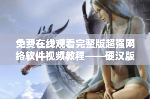 免费在线观看完整版超强网络软件视频教程——硬汉版