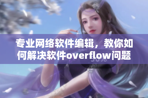 专业网络软件编辑，教你如何解决软件overflow问题