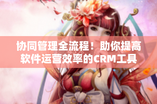 协同管理全流程！助你提高软件运营效率的CRM工具