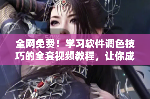 全网免费！学习软件调色技巧的全套视频教程，让你成为专业级编辑