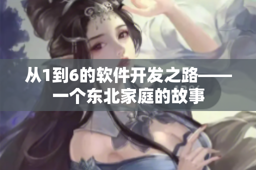 从1到6的软件开发之路——一个东北家庭的故事