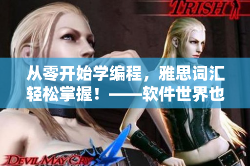 从零开始学编程，雅思词汇轻松掌握！——软件世界也需要雅思词汇
