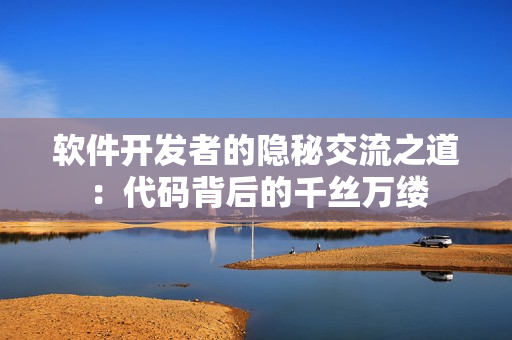 软件开发者的隐秘交流之道：代码背后的千丝万缕