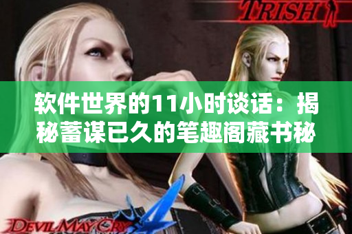 软件世界的11小时谈话：揭秘蓄谋已久的笔趣阁藏书秘籍