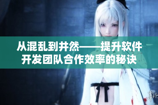 从混乱到井然——提升软件开发团队合作效率的秘诀