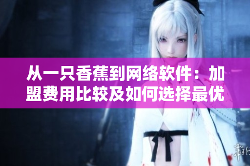 从一只香蕉到网络软件：加盟费用比较及如何选择最优方案