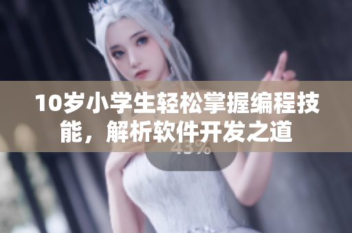 10岁小学生轻松掌握编程技能，解析软件开发之道