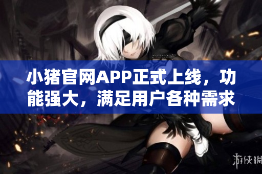 小猪官网APP正式上线，功能强大，满足用户各种需求