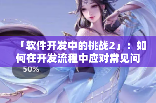 「软件开发中的挑战2」：如何在开发流程中应对常见问题