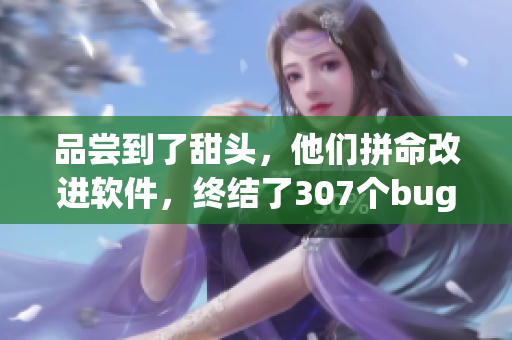 品尝到了甜头，他们拼命改进软件，终结了307个bug