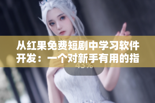 从红果免费短剧中学习软件开发：一个对新手有用的指南
