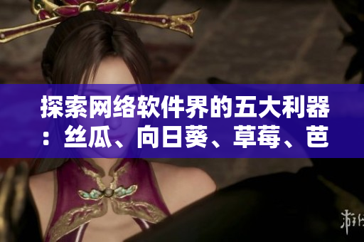  探索网络软件界的五大利器：丝瓜、向日葵、草莓、芭乐、黄瓜 