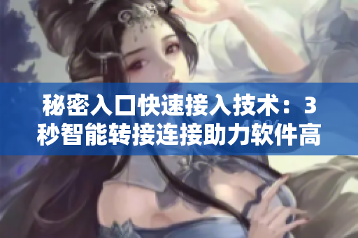 秘密入口快速接入技术：3秒智能转接连接助力软件高效使用